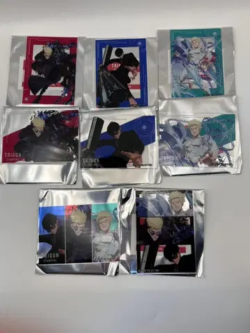 [ TRIGUN STAMPEDE 방송 1주년 기념 비주얼 아크릴 카드 ]