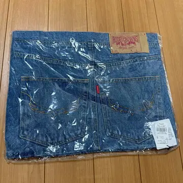 미개봉 새상품 로데오 크라운 데님 토트백 블루
