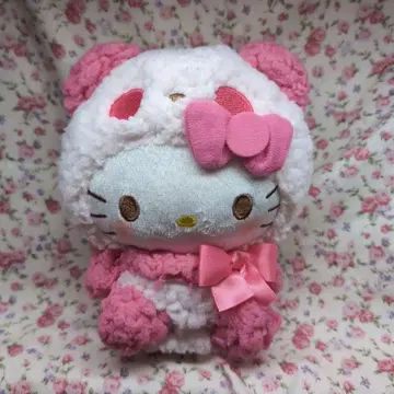 뛰어난 귀여움 헬로키티 팬더 귀 봉제 인형