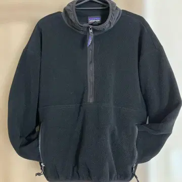 patagonia Synchilla 블랙 플리스 자켓