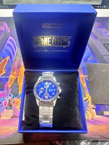 원피스 애니메이션 20주년 기념 세이코 한정판 손목시계