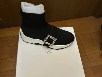 EVOL 블랙 스니커즈 부츠