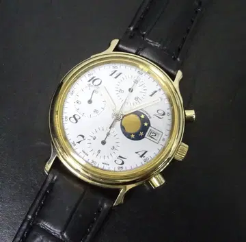 레어 모델 크로노스 크로노그래프 문페이즈 자동 태엽 남성용 정품