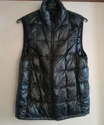 TULTEX 경량 다운 베스트 블랙