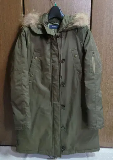 투모로우랜드 맥피 미니 다운 코트 카키 38