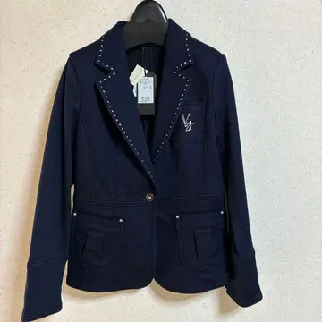 발렌자 스터드 네이비 테일러드 자켓 새상품 택 포함 40 사이즈