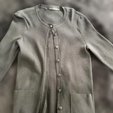 미스아시 다 리브 편 가디건 M 사이즈