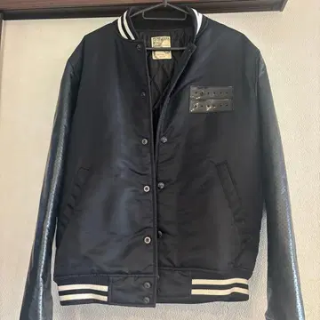 EMPIRE 바시티 자켓 블랙 M 사이즈