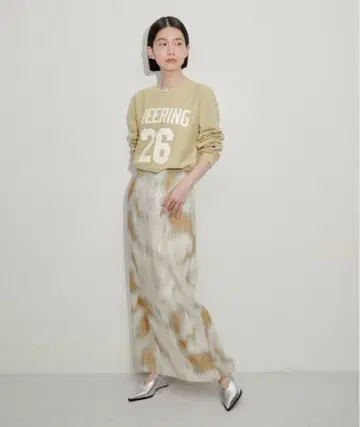 Champion for ADAM ET ROPE 별주 롱T 베이지