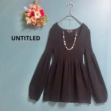 UNTITLED 니트 튜닉