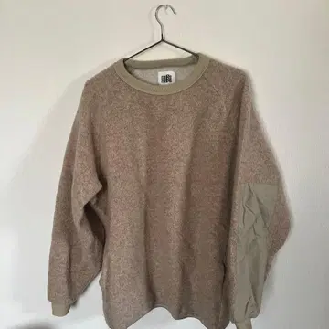 meple M 베이지 트레이닝복 맨투맨