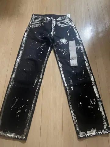 Khoki Silver printed pants 24ss
