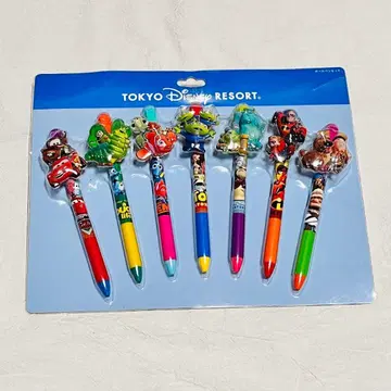 디즈니 리조트 픽사 볼펜 세트 레어 희귀