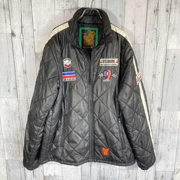 KISSMARK 블랙 여성용 L 퀼팅 자켓