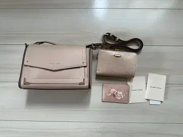 사만다 타바사 푸우 프린트 숄더백 가마구치 지갑