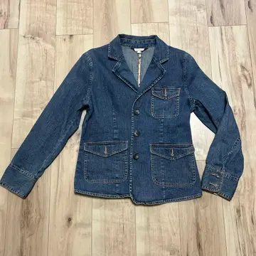 로라 애슐리 데님 자켓