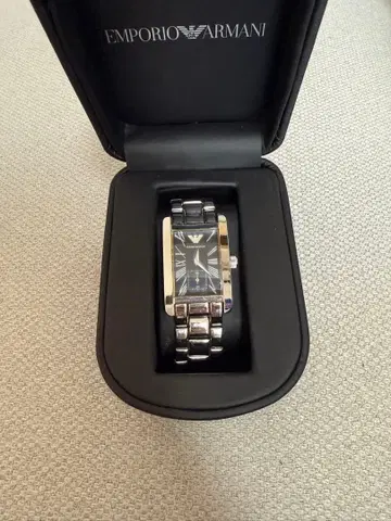 EMPORIO ARMANI 손목시계 실버