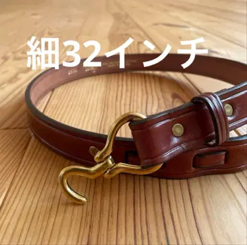 새상품 TORY leather 32인치 후크 벨트 폭 1인치 오크