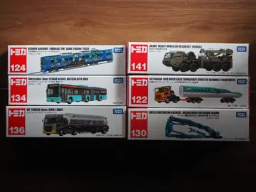 토미카 롱 토미카 6대 세트 묶음 판매 미개봉 새상품 비닐 포함