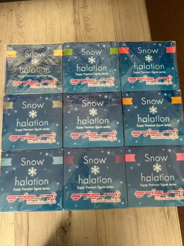 러브 라이브! Snow halation 피규어 9체 세트