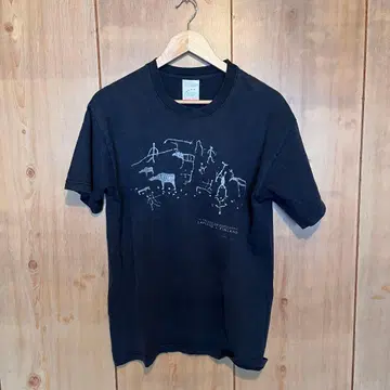 아트 프린트 T screen stars 구제 의류