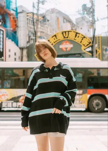 FR2 복숭아 니트