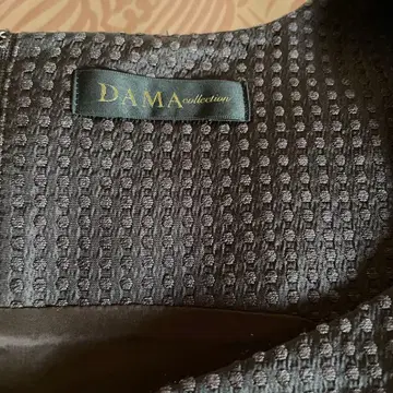 DAMA collection 슬리브리스 원피스 다크 브라운