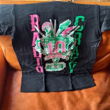 RADIO CRAZY 10주년 기념 T셔츠 L 사이즈