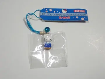 에히메 한정 2002년 출시 시작 미개봉 헬로키티 스트랩 봇짱