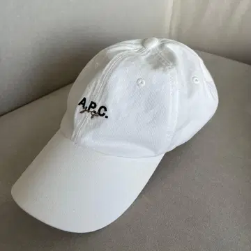 골프 A.P.C. 아페쎄 여성용 캡 모자 (화이트)