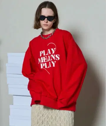 MAISON SPECIAL 트레이닝복 FREE 사이즈 레드