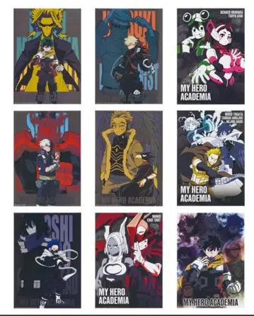 제일복권 나의 히어로 아카데미아 -- 클리어 포스터