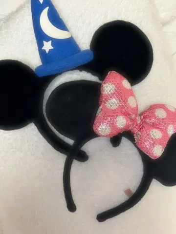 미키마우스 미키마우스 머리띠 2세트