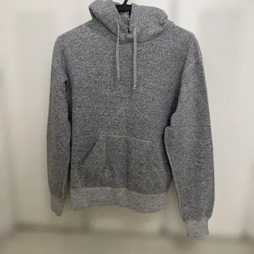 Schott 그레이 후드 부착 후드티