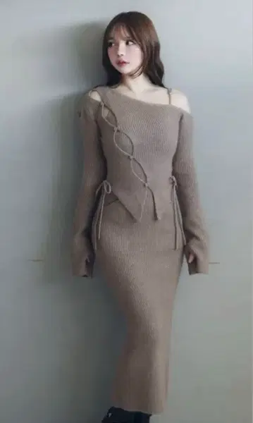 andmary (안드마리) 플뢰르 니트 세트