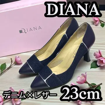 [ 컨디션 최상 ] 다이애나 DIANA 펌프스 스틸레토 23cm 네이비