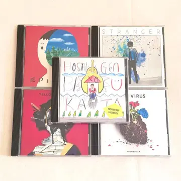 호시노 겐 1st-5th CD 앨범 5장 세트 (일반ver)
