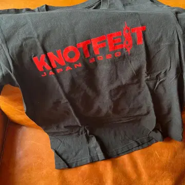 KNOTFEST 2020 티셔츠 L 사이즈 블랙