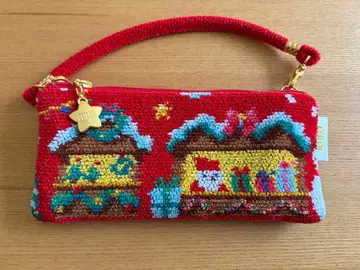 페이러 크리스마스 손잡이 파우치