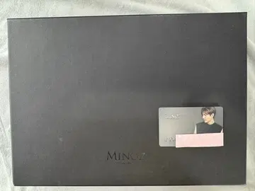 미사용 이민호 MINOZ 한국 공식 2017년 회원 카드 포함