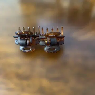 complex biz 브라운 헤어 클립 (소) 2개 세트