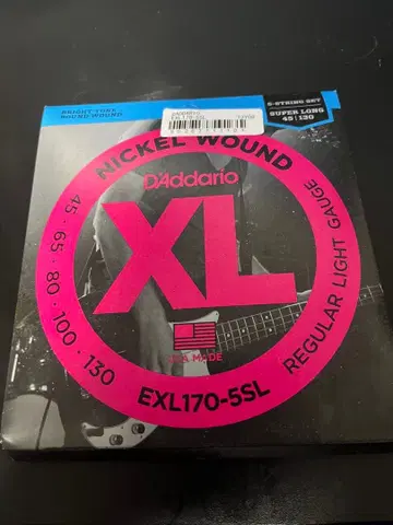 다다리오 EXL170-5SL 5-String 45-130
