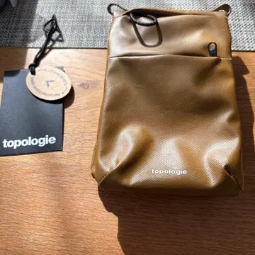 topologie 스마트폰 숄더백 브라운
