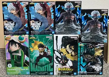 나의 히어로 아카데미아 피규어 8개 묶음 판매 히로아카