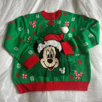 디즈니 미키 미니 긴팔 스웨터 크리스마스 2019
