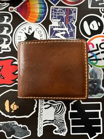 이단 접이식 지갑