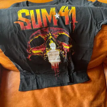 SUM 41 스컬 디자인 T셔츠 M 사이즈