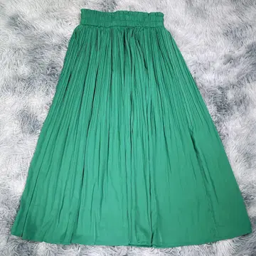 charmberrytic [ M ] 롱 스커트 그린 여성용 봄/가을