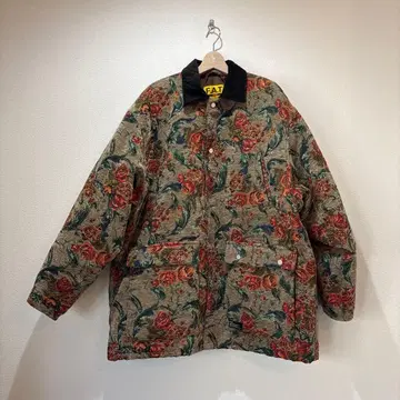 F.A.T. 꽃무늬 퀼팅 자켓 JUMBO