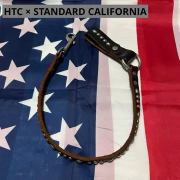 HTC x STANDARD CALIFORNIA 블랙 가죽 지갑 코드